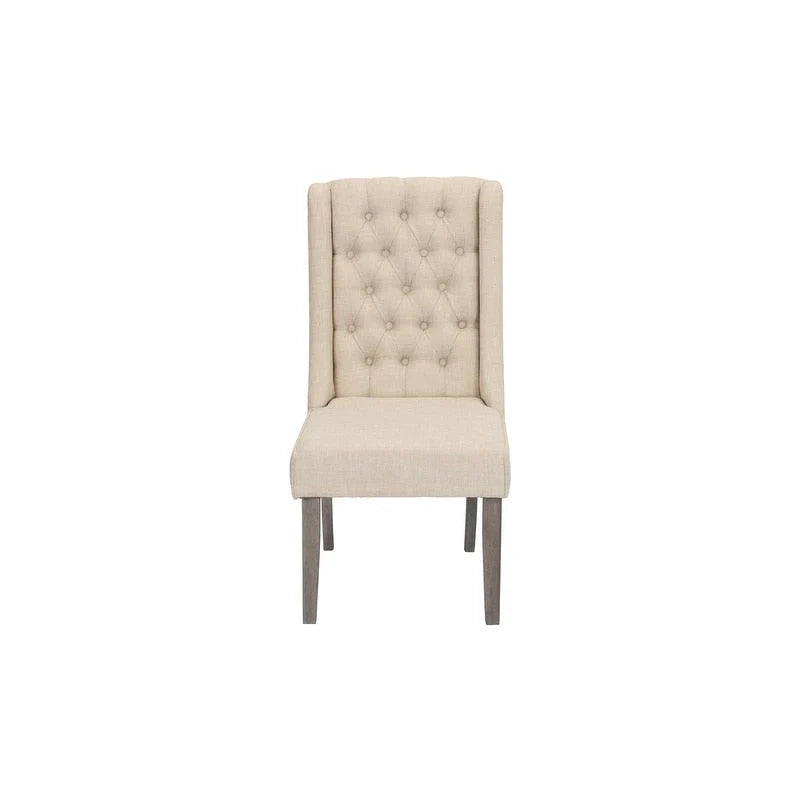 Ensemble de salle à manger 9 pièces rustique extensible gris de Best Quality Furniture